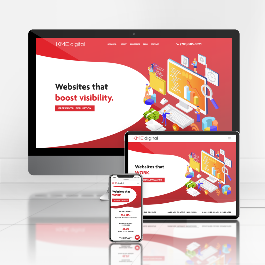 Digital Marketing Agency in Fairfax VA's newly redesigned website